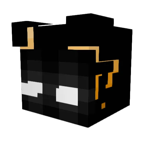 Happyslacker101 Minecraft avatar head, 3D render