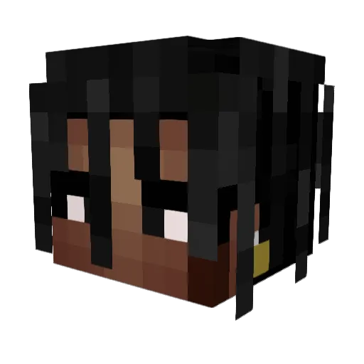 HarSvtrr Minecraft avatar head, 3D render