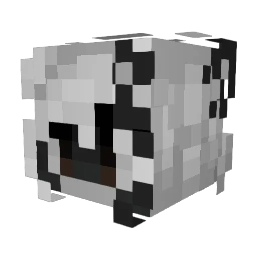 Hara_Sus Minecraft avatar head, 3D render