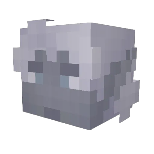 HaraldMarron Minecraft avatar head, 3D render