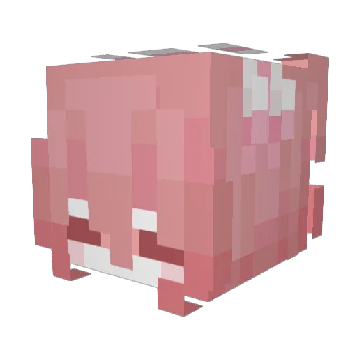 Harasy_ Minecraft avatar head, 3D render