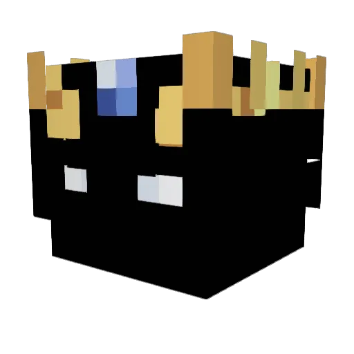 Harbinger8132 Minecraft avatar head, 3D render