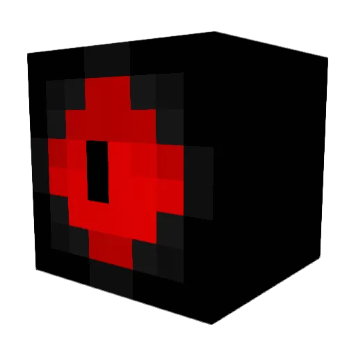 Harbingewatcher Minecraft avatar head, 3D render
