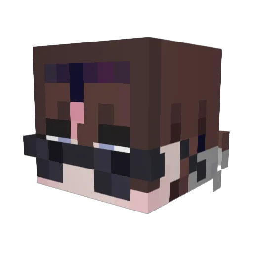 Harchok194 Minecraft avatar head, 3D render