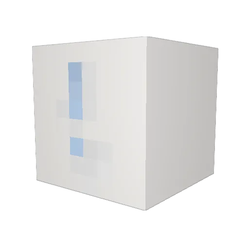 Harcsa000 Minecraft avatar head, 3D render