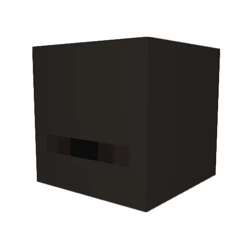 Harcsa1212 Minecraft avatar head, 3D render