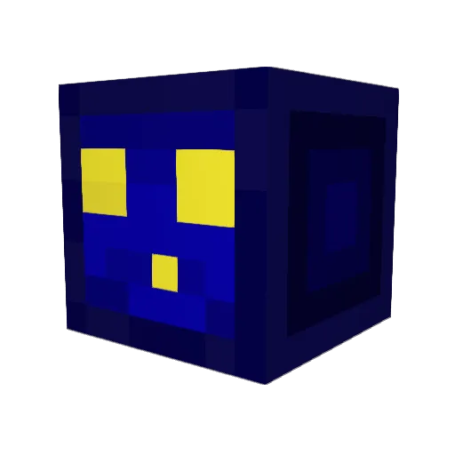 HardFighter05 Minecraft avatar head, 3D render