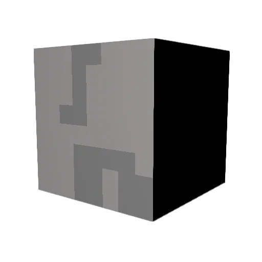 HardWired207 Minecraft avatar head, 3D render