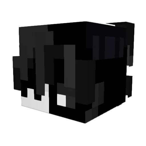HardahGM Minecraft avatar head, 3D render