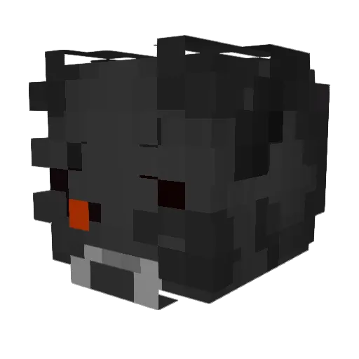Hardfire57 Minecraft avatar head, 3D render