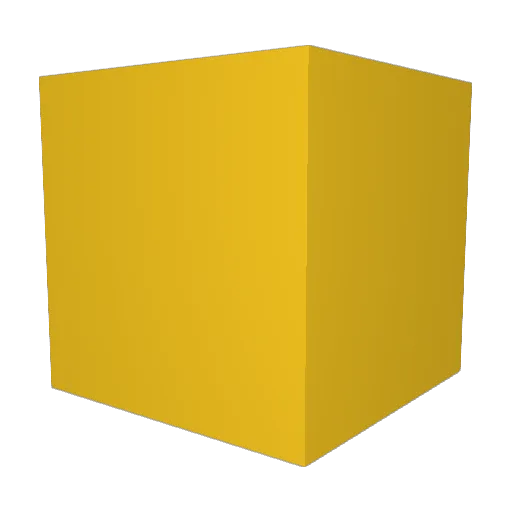 Hardloss Minecraft avatar head, 3D render