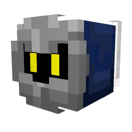 Hardwoods Minecraft avatar head, 3D render