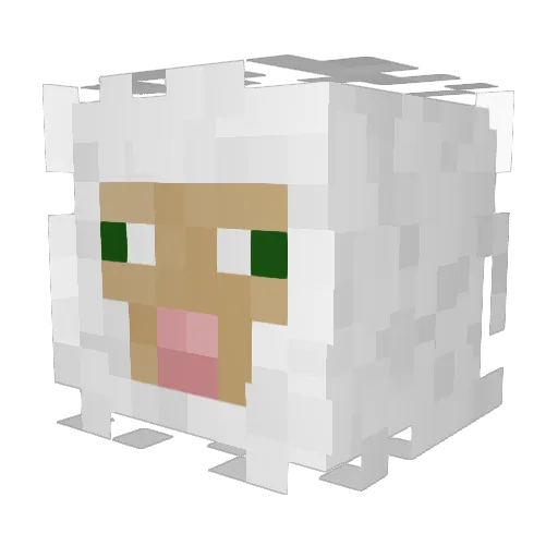 Hardy_23 Minecraft avatar head, 3D render