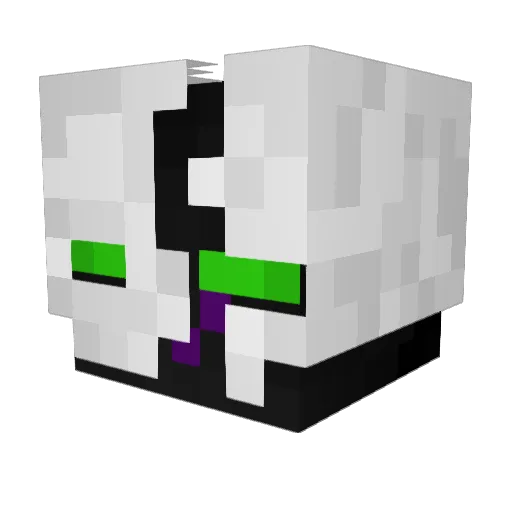 HareChris Minecraft avatar head, 3D render