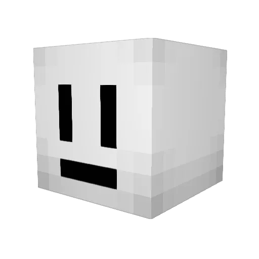 Haredango0 Minecraft avatar head, 3D render