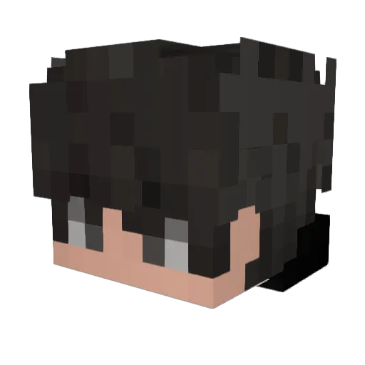 Harel_Chuk Minecraft avatar head, 3D render