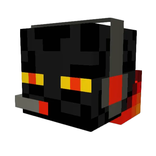Hares00 Minecraft avatar head, 3D render
