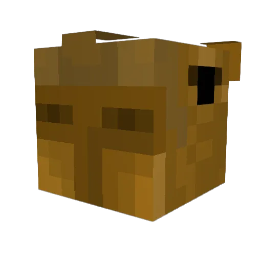HariMari Minecraft avatar head, 3D render