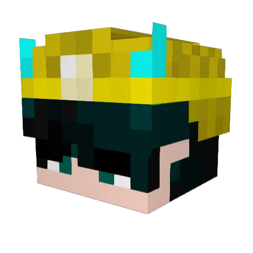 Minecraft-Avatar von Haribo4400: Kopf als 3D-Render