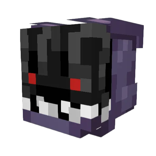 HarielXD Minecraft avatar head, 3D render