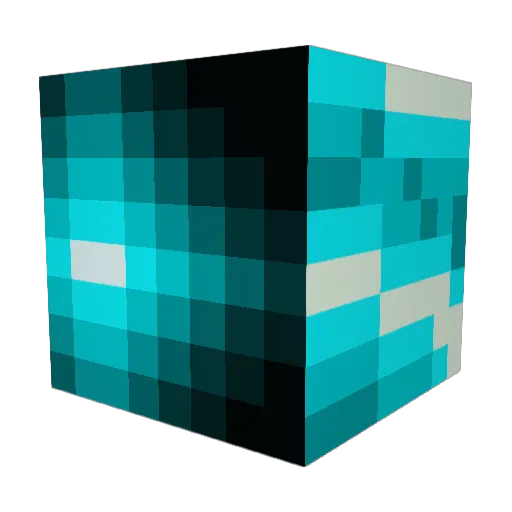 Harigebaby Minecraft avatar head, 3D render