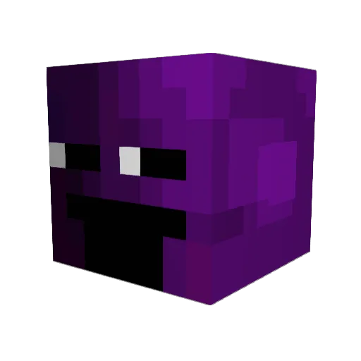 Haris1816 Minecraft avatar head, 3D render