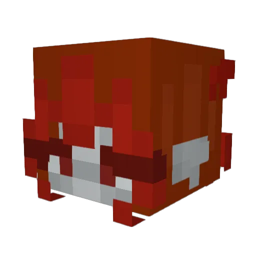Harita_Spookozen Minecraft avatar head, 3D render