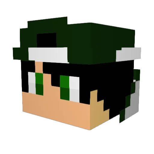 Harith_Gamer2 Minecraft avatar head, 3D render
