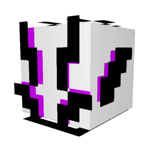 Hark932 Minecraft avatar head, 3D render