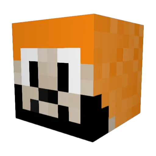 Harkirat77 Minecraft avatar head, 3D render