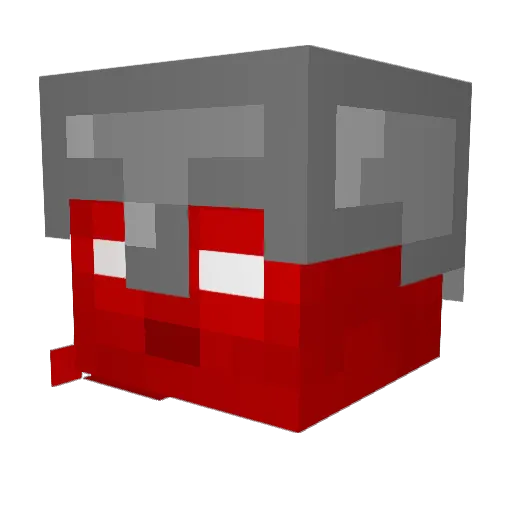 HarkonIII Minecraft avatar head, 3D render