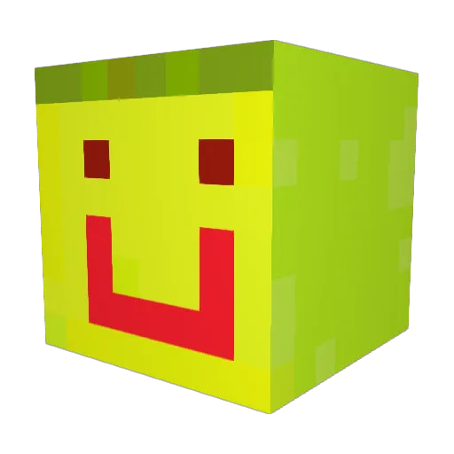 HarleyBoo123 Minecraft avatar head, 3D render