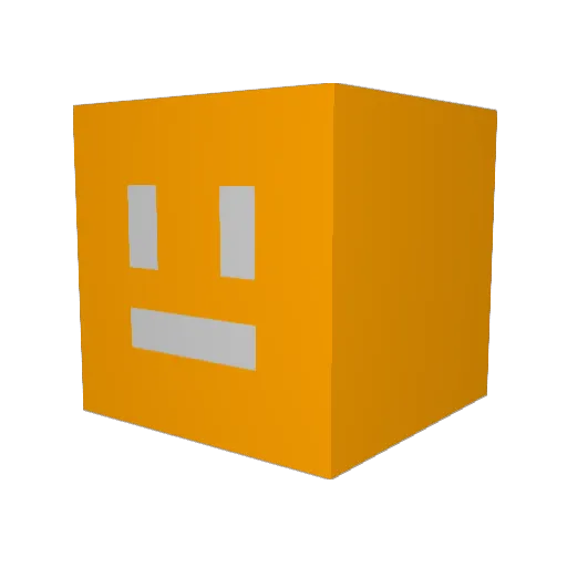 Harm667 Minecraft avatar head, 3D render