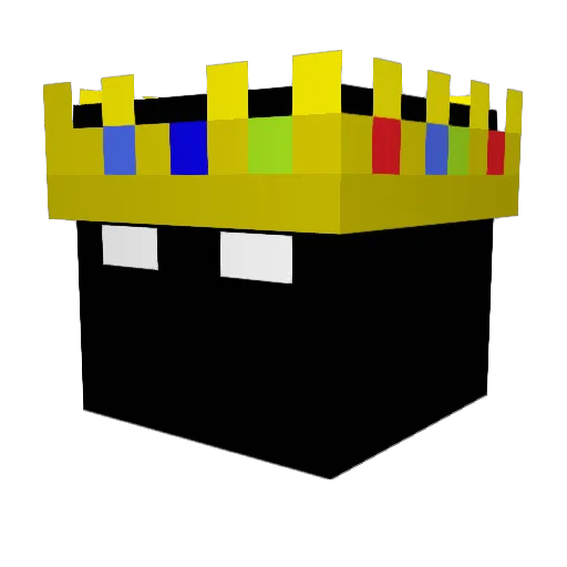 Harmac02 Minecraft avatar head, 3D render