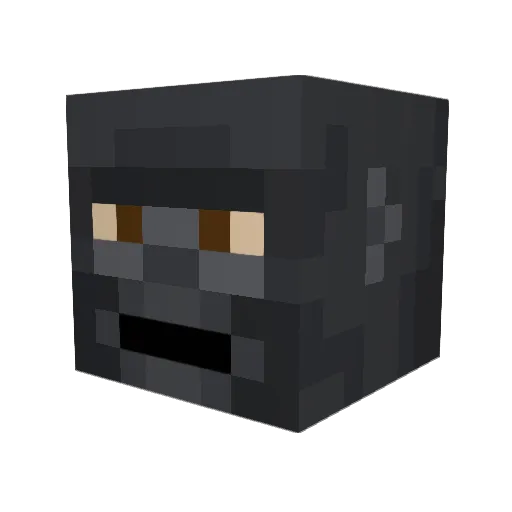 Harmattan123 Minecraft avatar head, 3D render