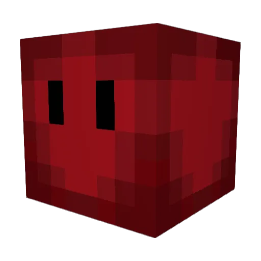 Harmonyff Minecraft avatar head, 3D render