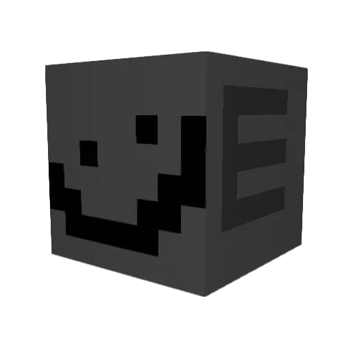 HaroMC Minecraft avatar head, 3D render