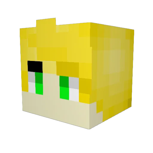 Harold_Everheart Minecraft avatar head, 3D render