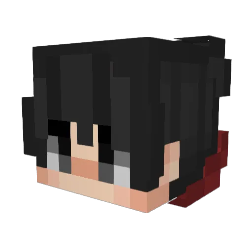 HaroonIsOP Minecraft avatar head, 3D render