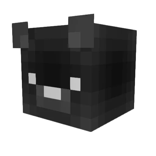 Haros3ek Minecraft avatar head, 3D render