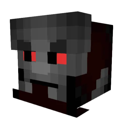 Harreeey1 Minecraft avatar head, 3D render