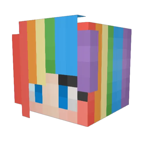 Harrison272 Minecraft avatar head, 3D render