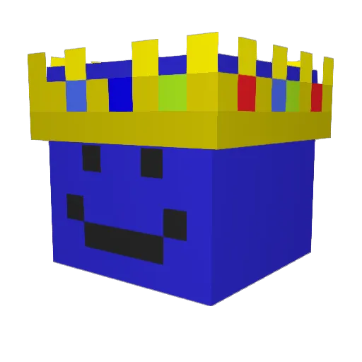 HarrisonAndRose Minecraft avatar head, 3D render