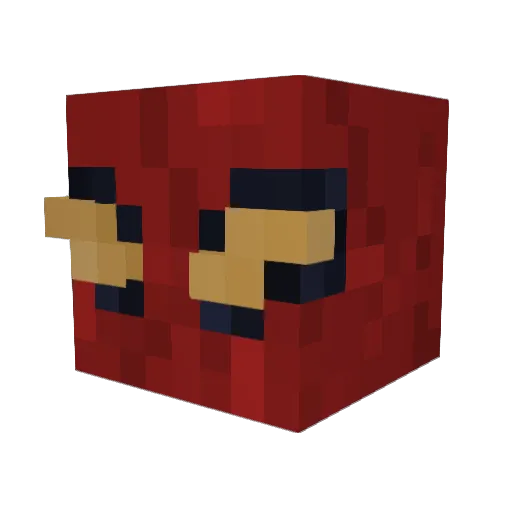 Harritron4000 Minecraft avatar head, 3D render
