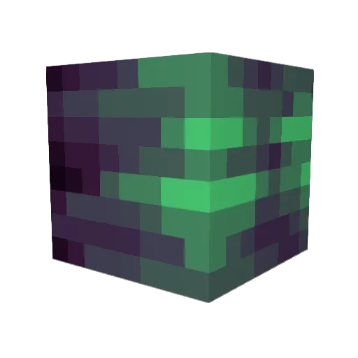 Harrt Minecraft avatar head, 3D render