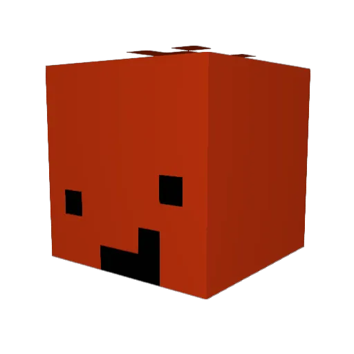 Harry1748 Minecraft avatar head, 3D render