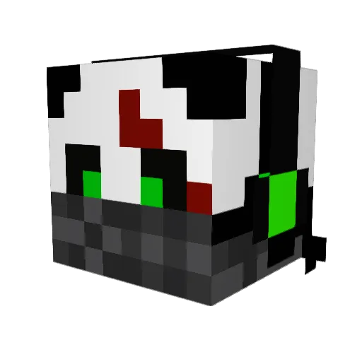 Harry830 Minecraft avatar head, 3D render