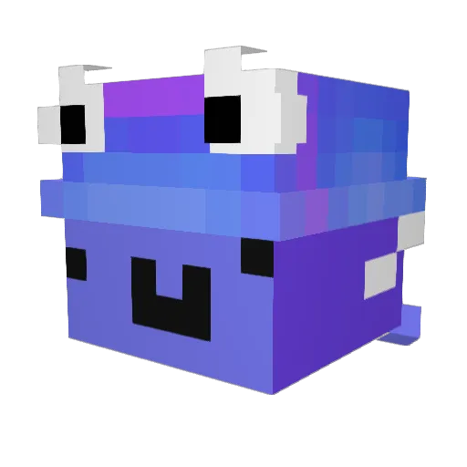 HarryLion2011 Minecraft avatar head, 3D render