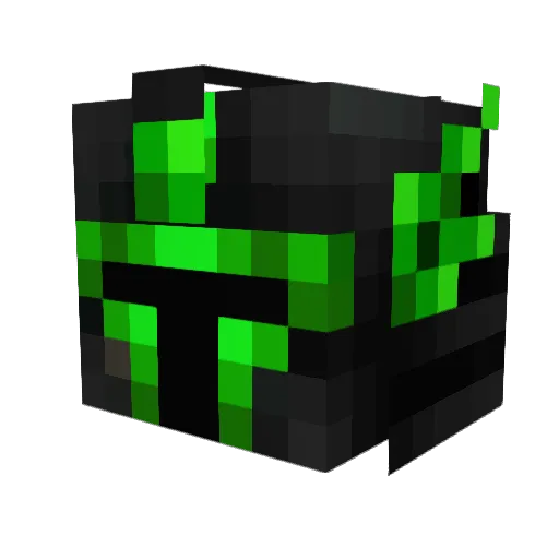HarryTheCreater Minecraft avatar head, 3D render