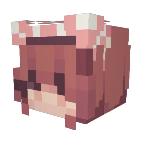 Harry_Baals4u Minecraft avatar head, 3D render
